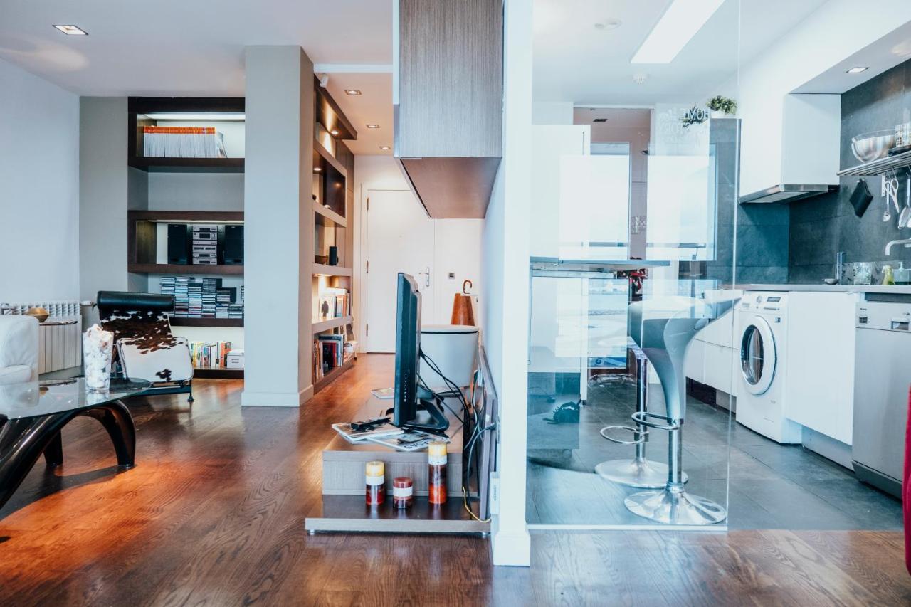 El Sexto De La Playa + Parking Gratis Apartment Gijon Luaran gambar