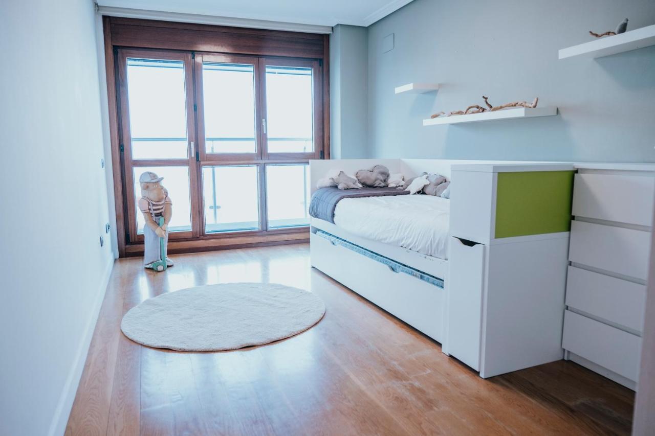 El Sexto De La Playa + Parking Gratis Apartment Gijon Luaran gambar